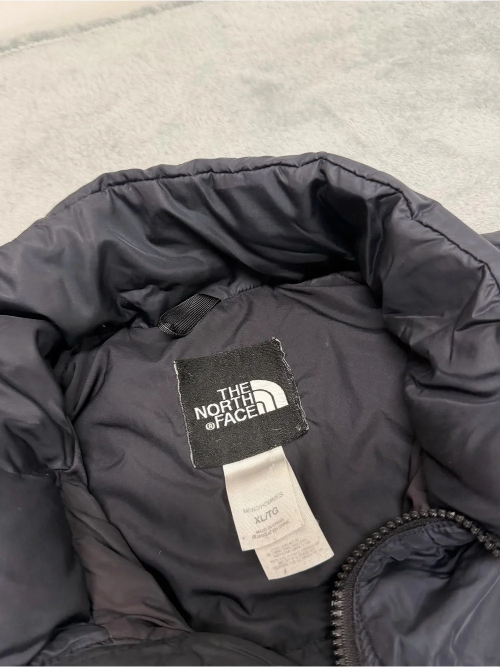Vtg The North Face 700 Goose Down Nuptse Puffer Jacket Coat Mens XL *FLAWS*